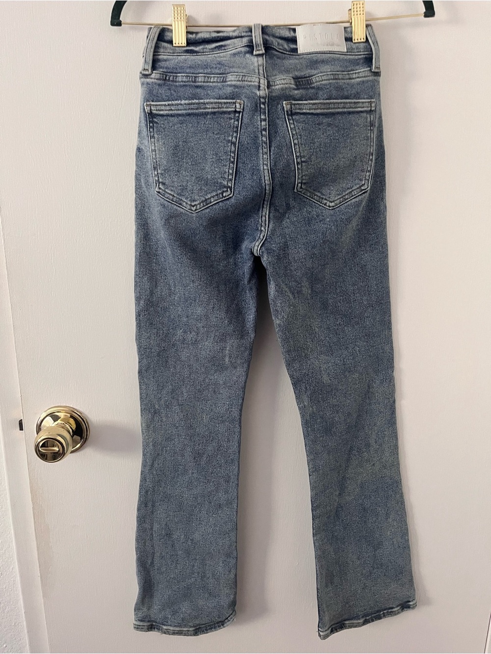 Pistola Light Wash Bootcut Jean Mid Rise Size 24 - Picture 6 of 12